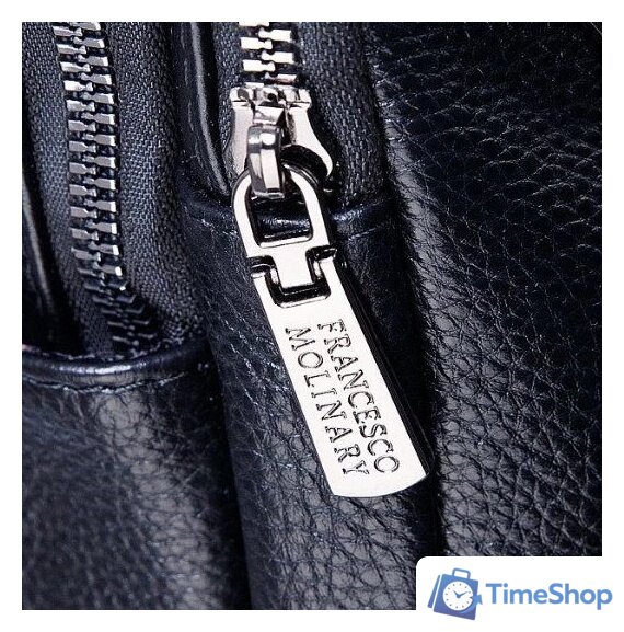 Городской рюкзак Francesco Molinary 356-QSC005-BLK (черный) - Изображение №6 — Интернет-магазин Time-Shop