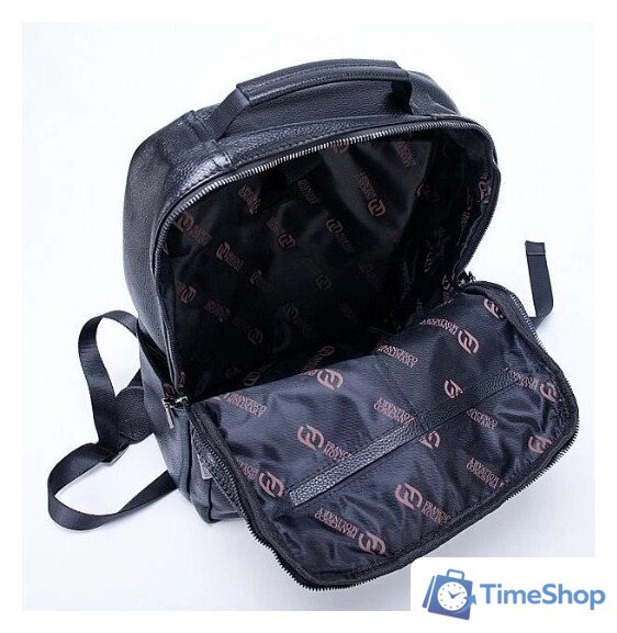 Городской рюкзак Francesco Molinary 356-QSC005-BLK (черный) - Изображение №4 — Интернет-магазин Time-Shop