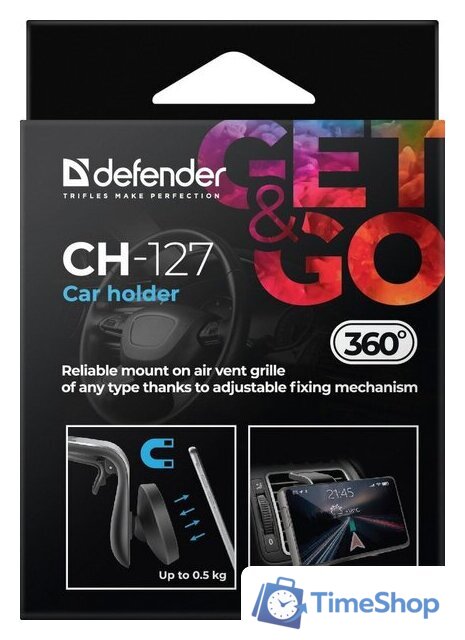 Держатель для смартфона Defender CH-127 - Изображение №8 — Интернет-магазин Time-Shop