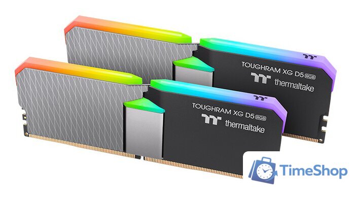 Оперативная память Thermaltake Toughram XG RGB D5 2x16ГБ DDR5 6200МГц RG33D516GX2-6200C32B - Изображение №1 — Интернет-магазин Time-Shop