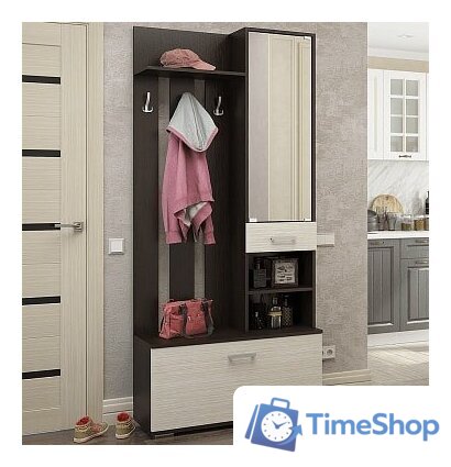 Стенка Стендмебель Сорренто (дуб белфорт/венге) - Изображение №1 — Интернет-магазин Time-Shop