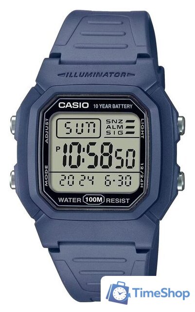 Наручные часы Casio W-800H-2A - Изображение №1 — Интернет-магазин Time-Shop