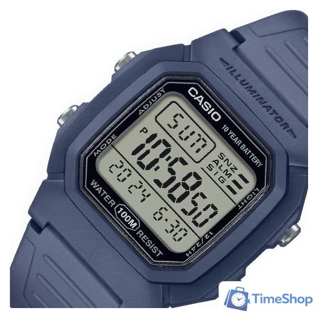 Наручные часы Casio W-800H-2A - Изображение №3 — Интернет-магазин Time-Shop