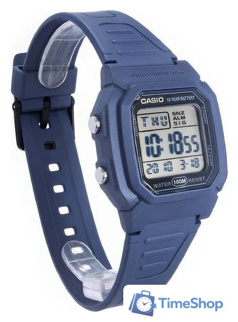 Наручные часы Casio W-800H-2A - Изображение №2 — Интернет-магазин Time-Shop