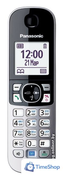 Радиотелефон Panasonic KX-TGA681RUB - Изображение №3 — Интернет-магазин Time-Shop
