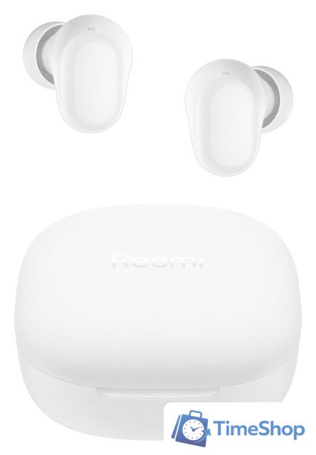 Наушники Xiaomi Redmi Buds 6 Play M2420E1 (белый, международная версия) - Изображение №1 — Интернет-магазин Time-Shop