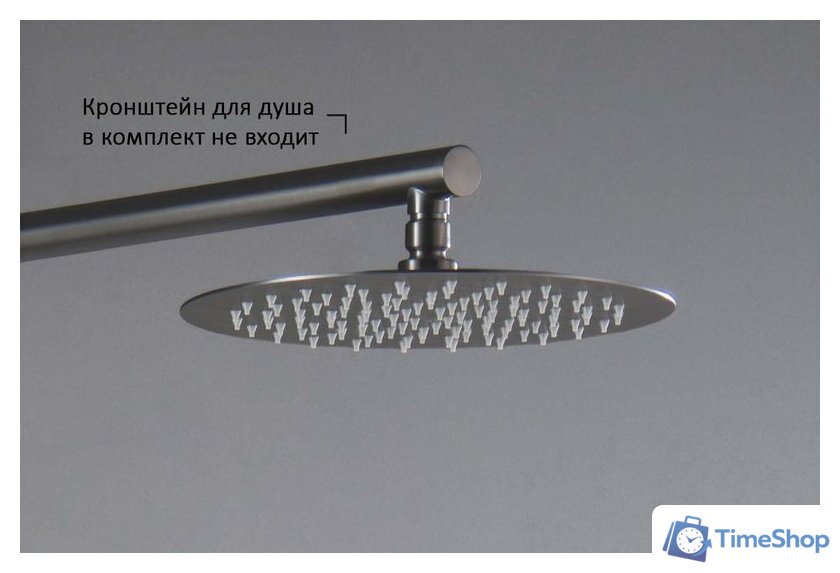 Верхний душ Aquatek AQ2073BGM (черный хром) - Изображение №8 — Интернет-магазин Time-Shop