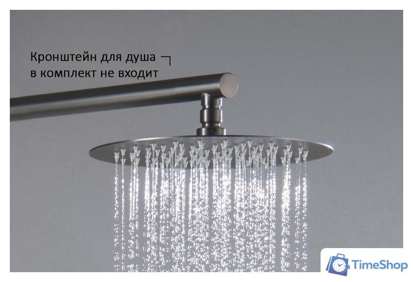 Верхний душ Aquatek AQ2073BGM (черный хром) - Изображение №7 — Интернет-магазин Time-Shop