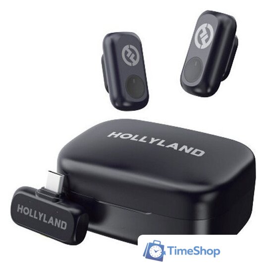 Радиосистема Hollyland LARK A1 Duo Verison (темно-серый) - Изображение №1 — Интернет-магазин Time-Shop