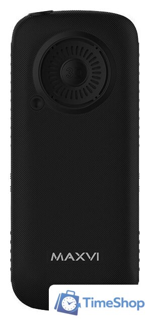 Кнопочный телефон Maxvi B21ds (черный) - Изображение №3 — Интернет-магазин Time-Shop