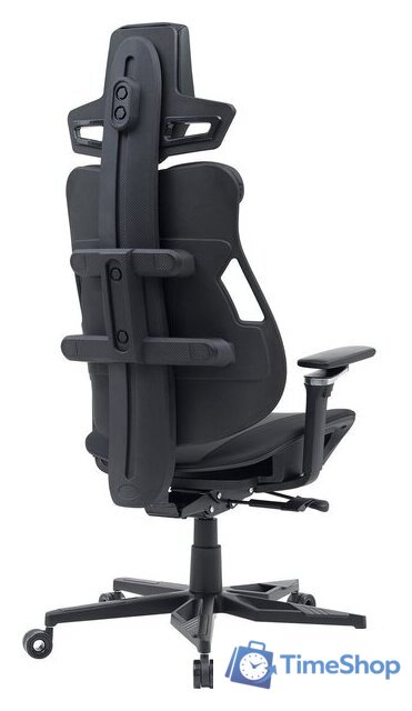 Игровое (геймерское) кресло CACTUS CS-CHR-DUO-BBK (черный кожзам) - Изображение №4 — Интернет-магазин Time-Shop