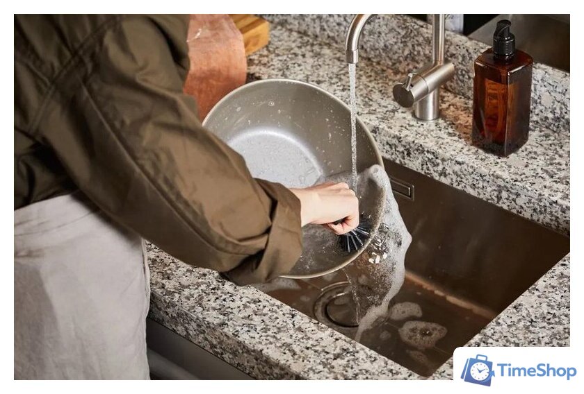 Сковорода ВОК Fiskars All Steel 1064747 - Изображение №4 — Интернет-магазин Time-Shop