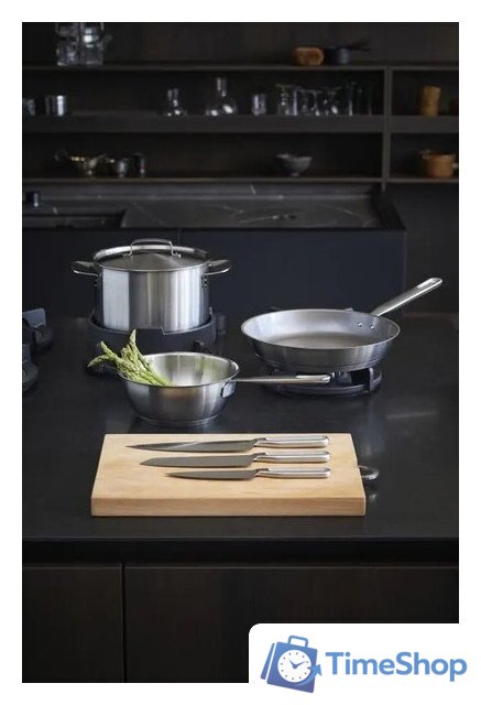 Сковорода ВОК Fiskars All Steel 1064747 - Изображение №7 — Интернет-магазин Time-Shop