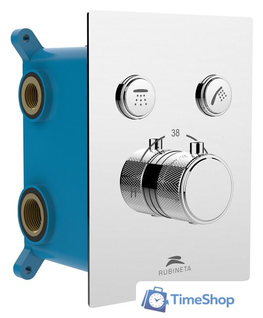 Смеситель Rubineta Thermo-2F - Изображение №1 — Интернет-магазин Time-Shop