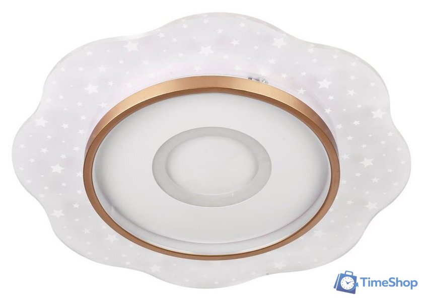 Припотолочная люстра LED4U L1028-500 WH-GD - Изображение №1 — Интернет-магазин Time-Shop