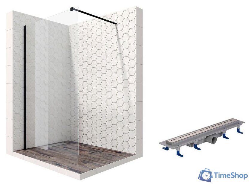 Душевая стенка Ambassador Set 15031111-ST8 - Изображение №1 — Интернет-магазин Time-Shop