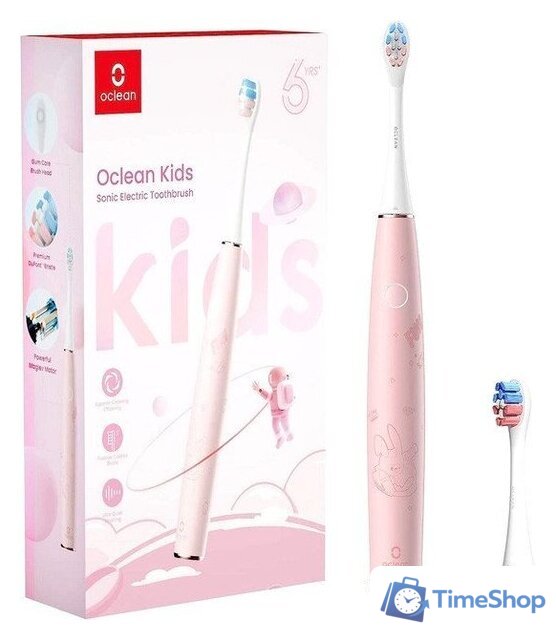 Электрическая зубная щетка Oclean Kids (розовый) - Изображение №1 — Интернет-магазин Time-Shop