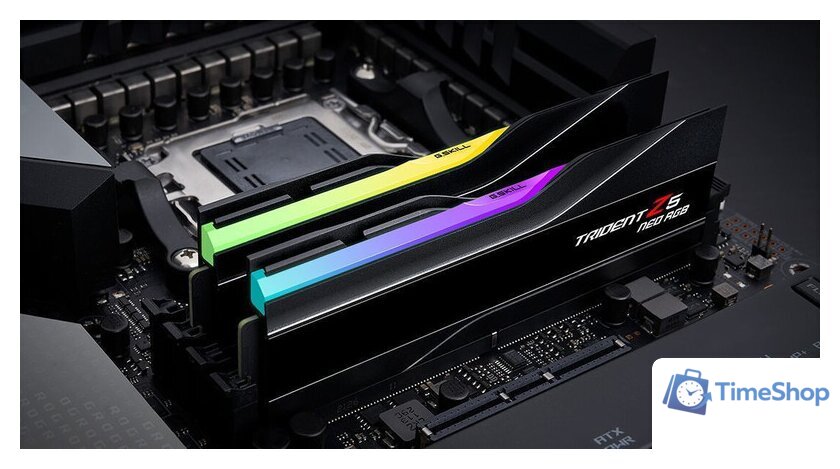 Оперативная память G.Skill Trident Z5 Neo RGB 2x16ГБ DDR5 6400 МГц F5-6400J3039G16GX2-TZ5NR - Изображение №4 — Интернет-магазин Time-Shop