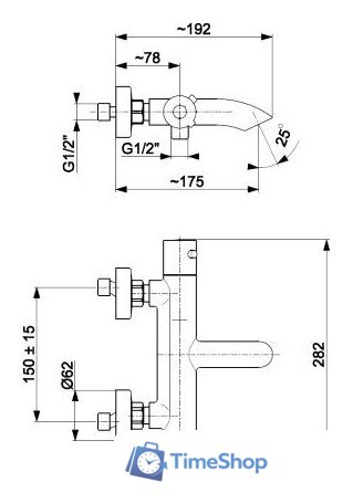 Смеситель Armatura Moza 5734-010-81 - Изображение №2 — Интернет-магазин Time-Shop