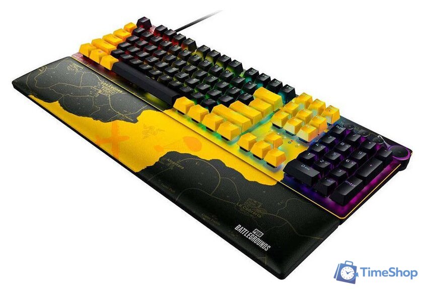 Клавиатура Razer Huntsman V2 PUBG: BATTLEGROUNDS Edition (Razer Optical Red, нет кириллицы) - Изображение №4 — Интернет-магазин Time-Shop
