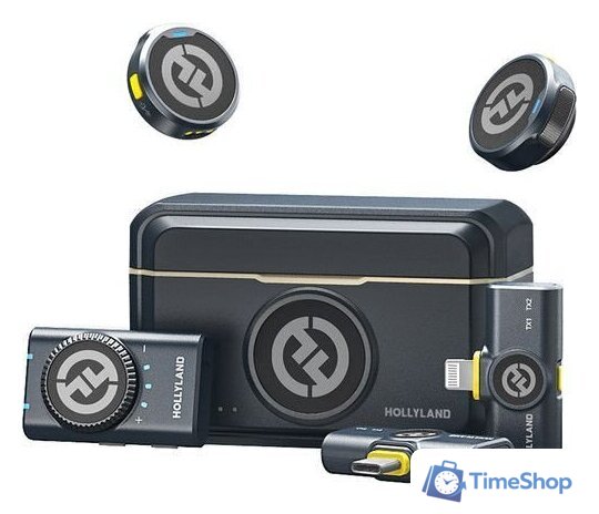 Радиосистема Hollyland LARK M2 Combo - Изображение №2 — Интернет-магазин Time-Shop