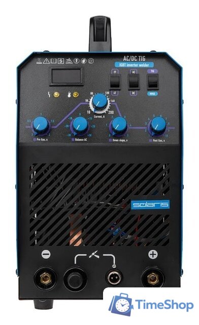 Сварочный инвертор Solaris TIG-220 AC/DC - Изображение №2 — Интернет-магазин Time-Shop