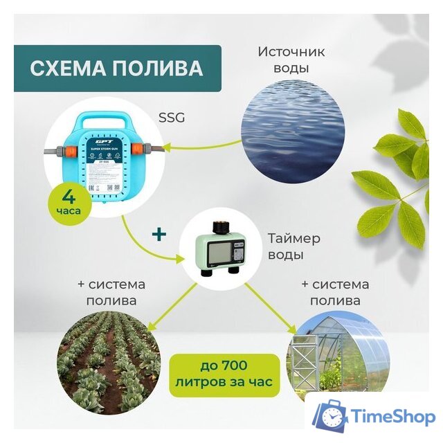 Аккумуляторный опрыскиватель GPT Super Storm Gun ZF-SSG - Изображение №7 — Интернет-магазин Time-Shop