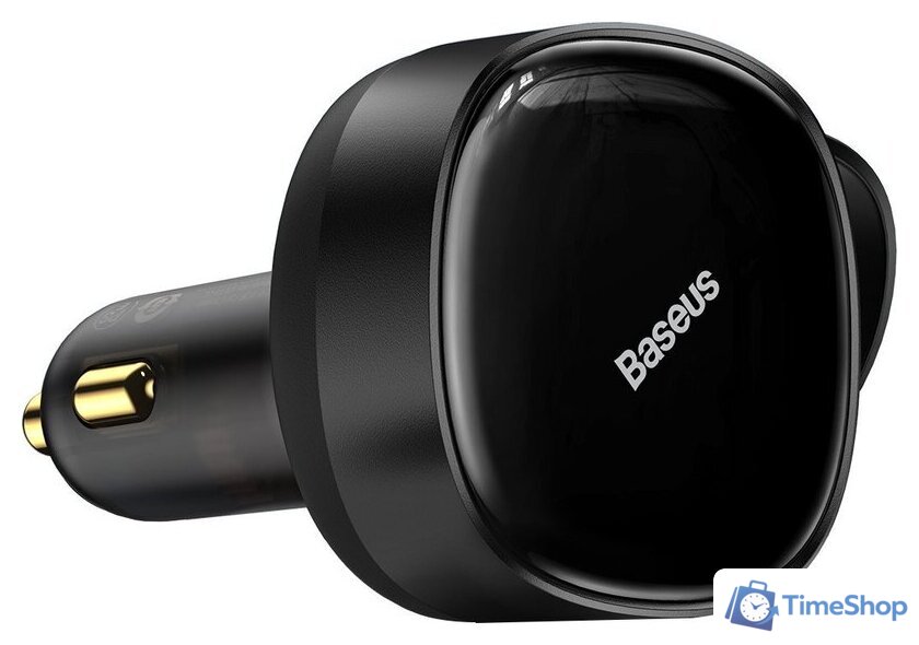 Автомобильное зарядное Baseus Enjoyment Pro 2-in-1 Car Charger C+L 60W C00057802111-02 - Изображение №5 — Интернет-магазин Time-Shop