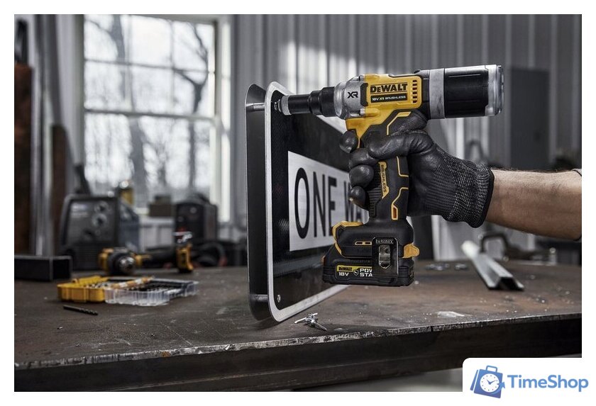 Заклепочник DeWalt DCF414NT (без АКБ) - Изображение №8 — Интернет-магазин Time-Shop