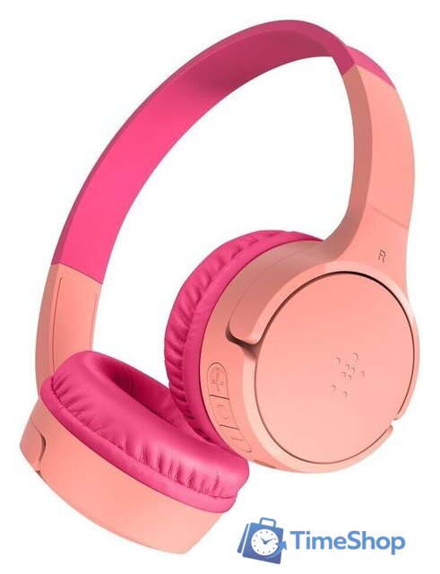 Наушники Belkin SoundForm Mini Wireless USB-C (розовый) - Изображение №1 — Интернет-магазин Time-Shop