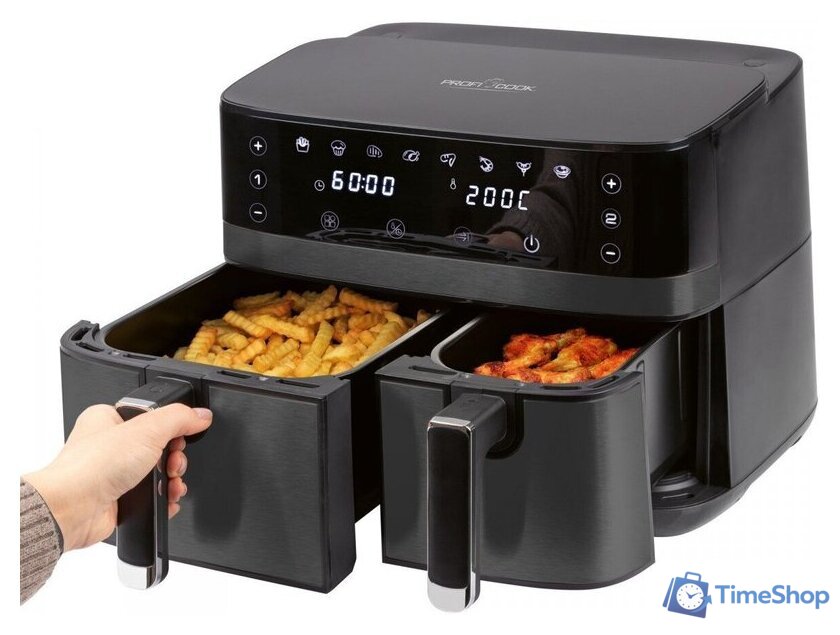 Аэрогриль (аэрофритюрница) ProfiCook PC-FR 1295 H - Изображение №3 — Интернет-магазин Time-Shop