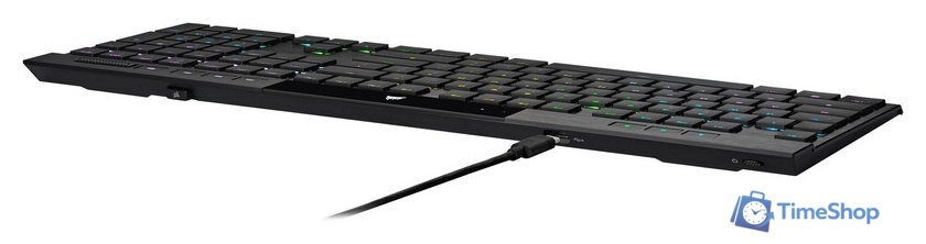 Клавиатура Corsair K100 AIR Wireless RGB (Cherry MX Ultra-Low Profile Tactile, нет кириллицы) - Изображение №10 — Интернет-магазин Time-Shop