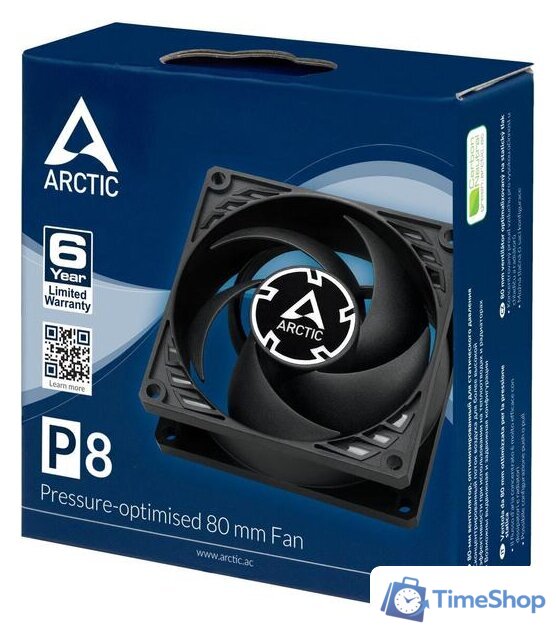 Вентилятор для корпуса Arctic P8 ACFAN00147A - Изображение №6 — Интернет-магазин Time-Shop
