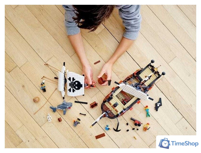 Конструктор LEGO Creator 31109 Пиратский корабль - Изображение №11 — Интернет-магазин Time-Shop