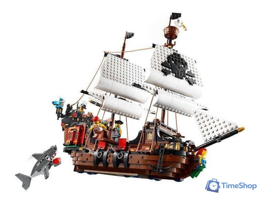 Конструктор LEGO Creator 31109 Пиратский корабль - Изображение №10 — Интернет-магазин Time-Shop