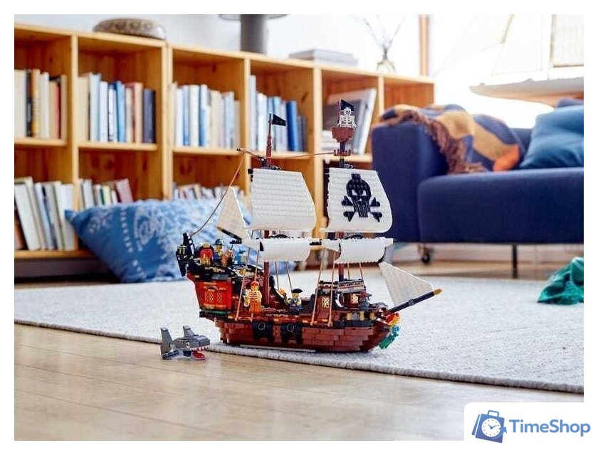 Конструктор LEGO Creator 31109 Пиратский корабль - Изображение №13 — Интернет-магазин Time-Shop