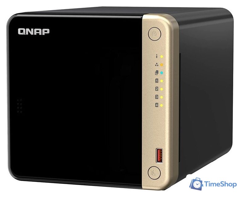 Сетевой накопитель QNAP TS-464-8G - Изображение №1 — Интернет-магазин Time-Shop