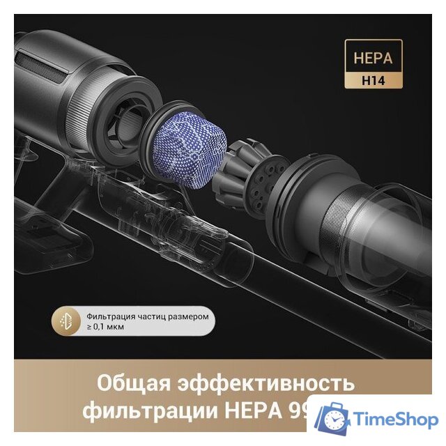 Пылесос Dreame Cordless Vacuum Cleaner Z30 VZV17A (евровилка) - Изображение №3 — Интернет-магазин Time-Shop