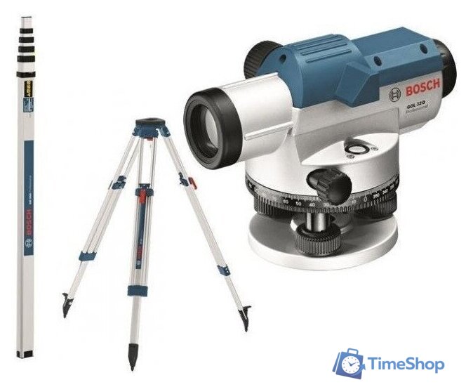 Оптический нивелир Bosch GOL 32 D Professional 0601068502 (кейс) - Изображение №1 — Интернет-магазин Time-Shop