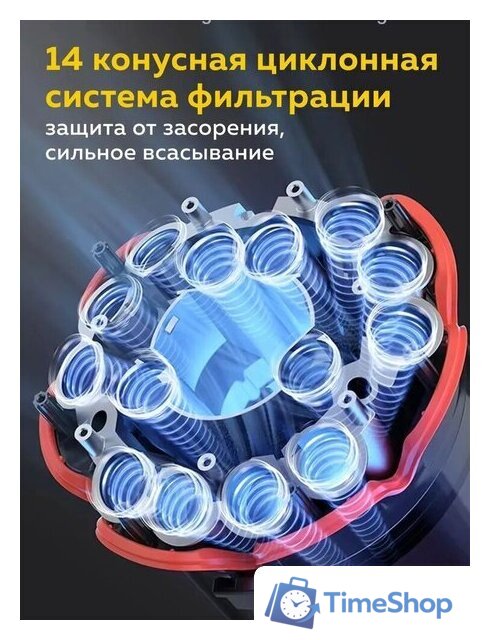 Пылесос Deerma DEM-T50W - Изображение №11 — Интернет-магазин Time-Shop