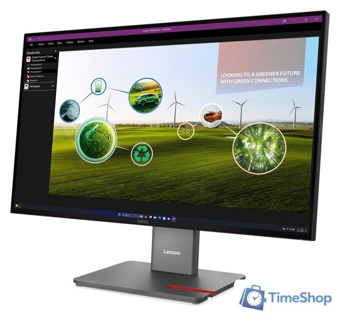 Монитор Lenovo ThinkVision P27Q-40 64A7GAT6UK - Изображение №3 — Интернет-магазин Time-Shop