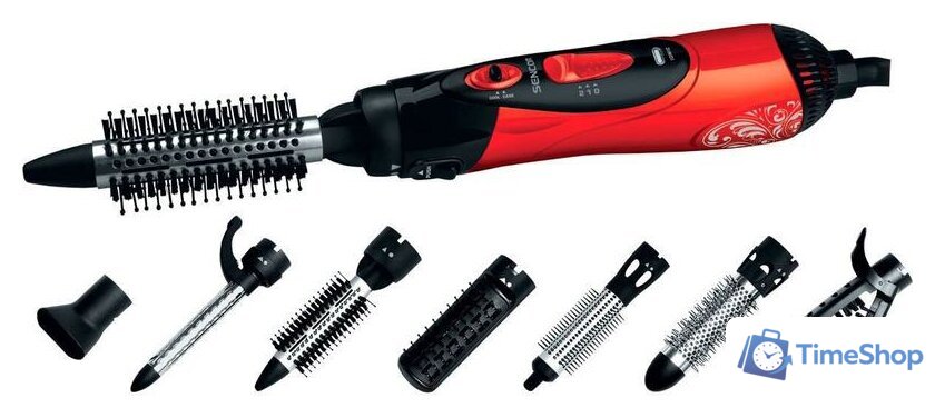 Фен-щетка Sencor SHS 7551RD - Изображение №1 — Интернет-магазин Time-Shop