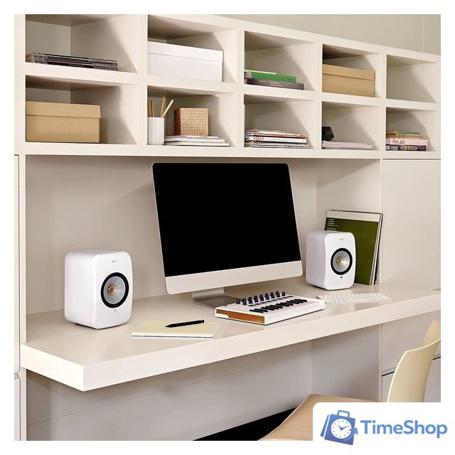 Полочная акустика KEF LSX II (белый) - Изображение №7 — Интернет-магазин Time-Shop