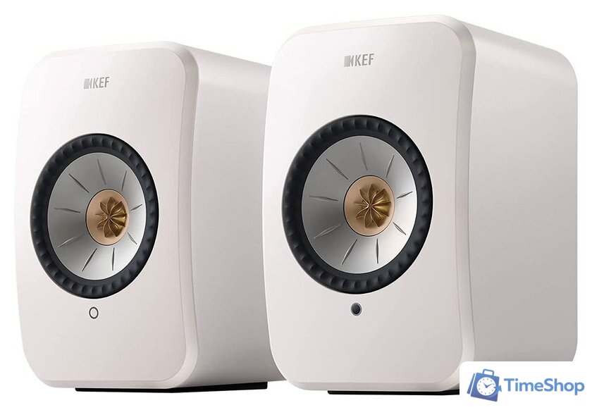 Полочная акустика KEF LSX II (белый) - Изображение №1 — Интернет-магазин Time-Shop