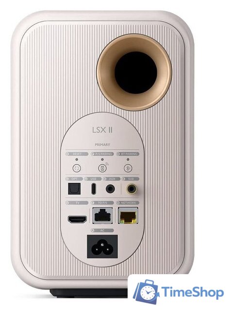 Полочная акустика KEF LSX II (белый) - Изображение №4 — Интернет-магазин Time-Shop