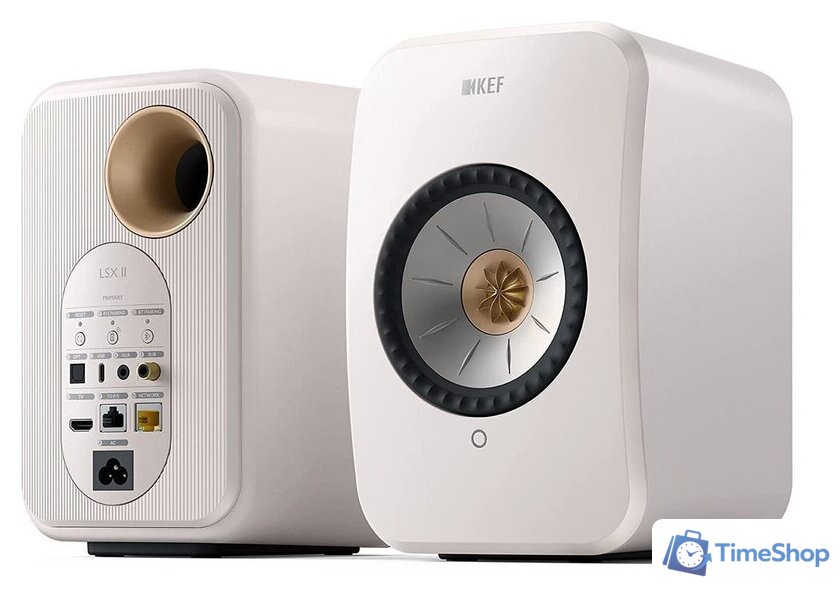 Полочная акустика KEF LSX II (белый) - Изображение №3 — Интернет-магазин Time-Shop