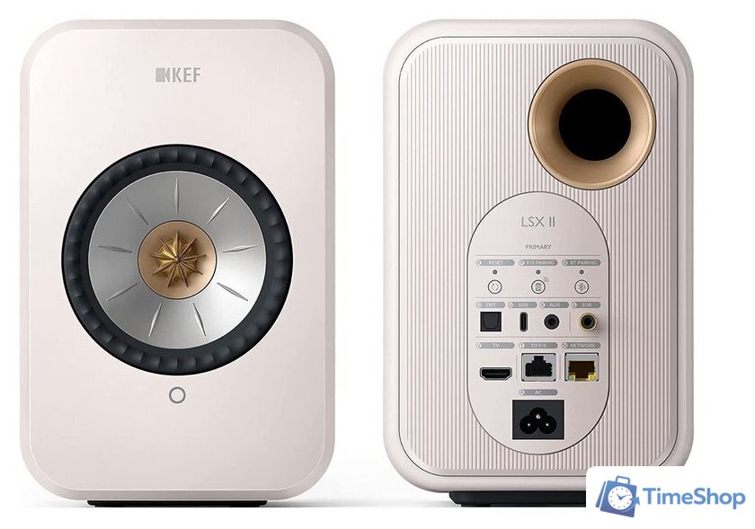 Полочная акустика KEF LSX II (белый) - Изображение №5 — Интернет-магазин Time-Shop