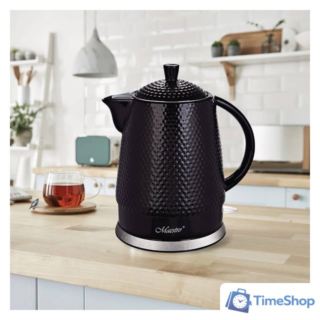 Электрический чайник Maestro MR-069-BLACK - Изображение №2 — Интернет-магазин Time-Shop