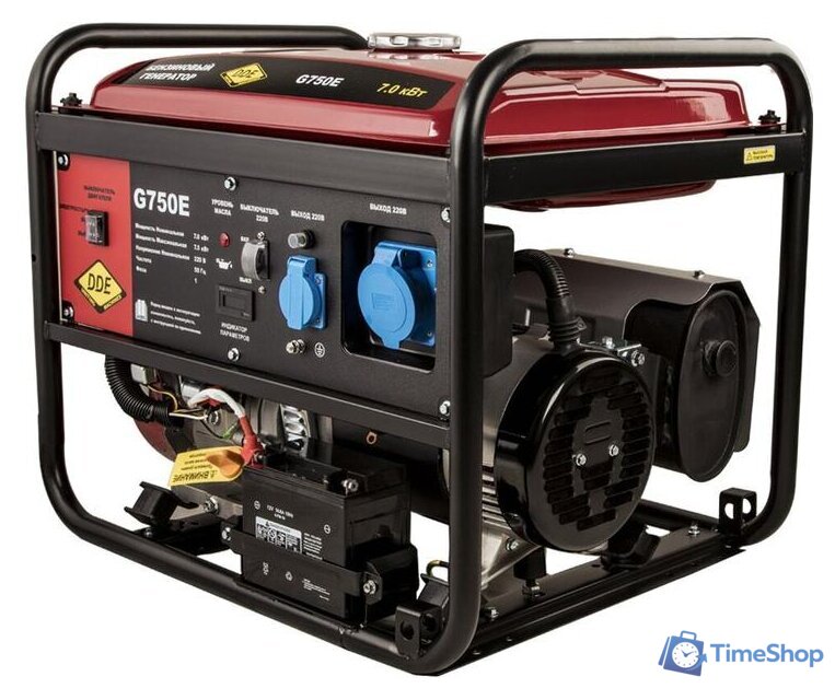 Бензиновый генератор DDE G750E - Изображение №4 — Интернет-магазин Time-Shop