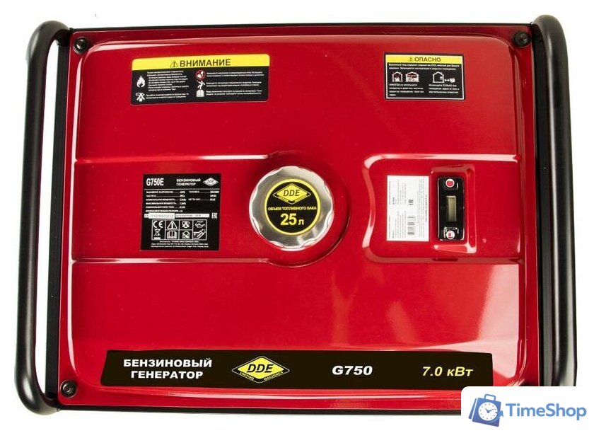 Бензиновый генератор DDE G750E - Изображение №5 — Интернет-магазин Time-Shop